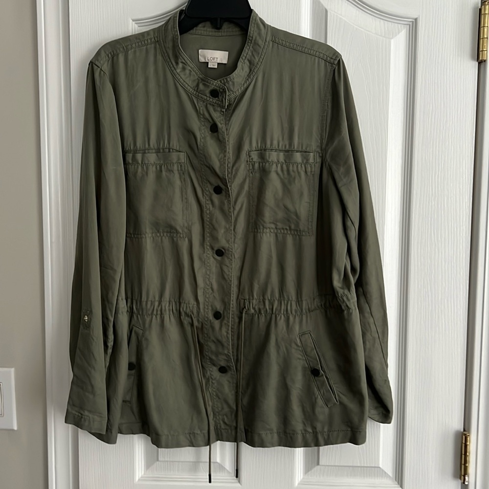 💖LOFT💖 Safari Style Lightweight Jacket